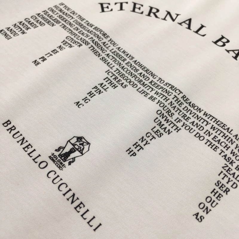 MoistureWicking Brunello Cucinelli T-Shirts 158644