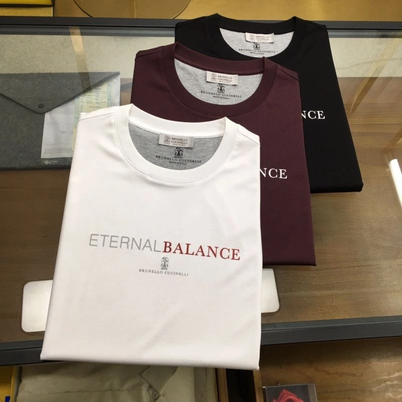 Brunello Cucinelli T-Shirts Refined 158643