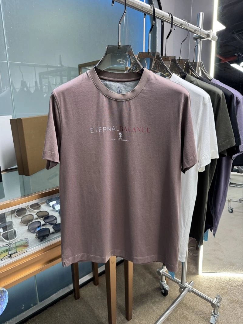 Brunello Cucinelli T-Shirts MultiPurpose 158623