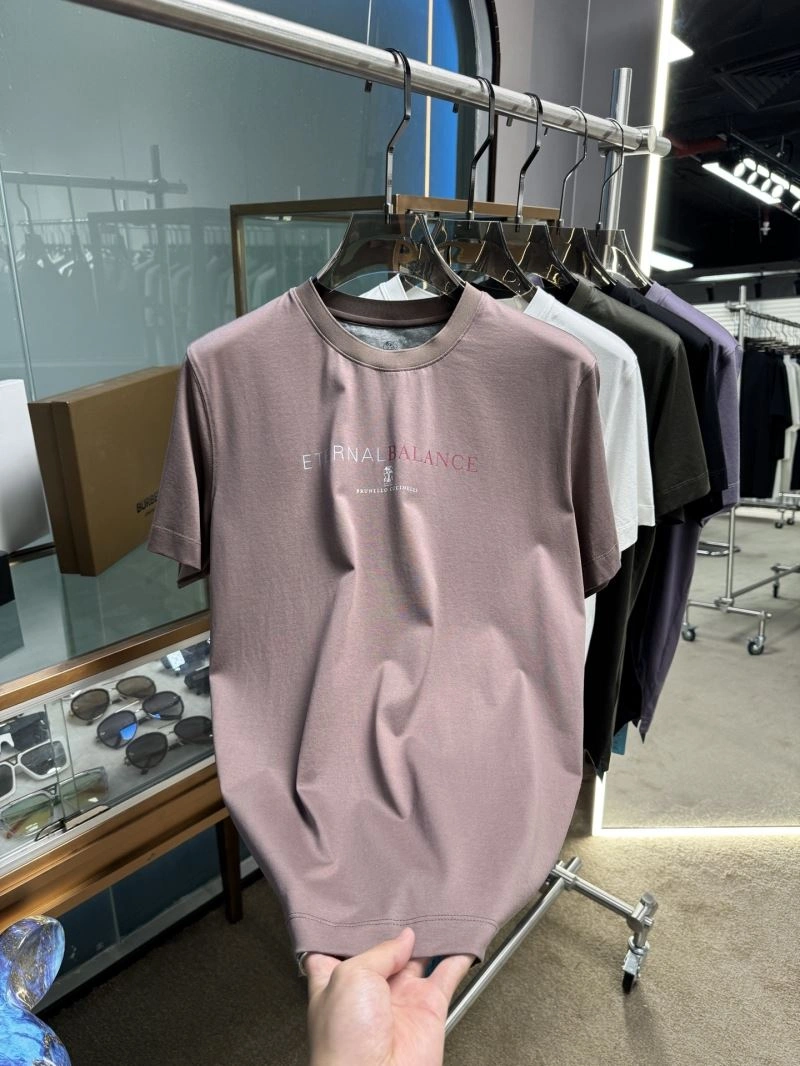 Brunello Cucinelli T-Shirts MultiPurpose 158623