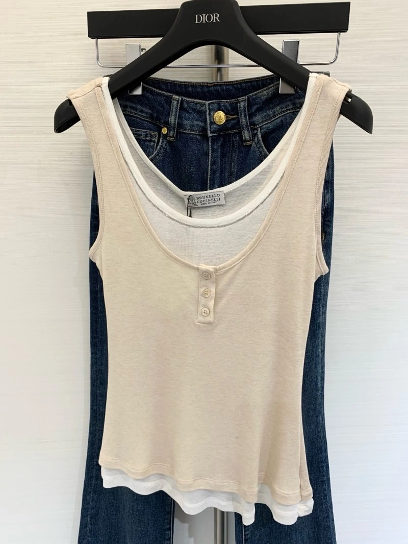 Brunello Cucinelli Vest SmoothTexture 154980