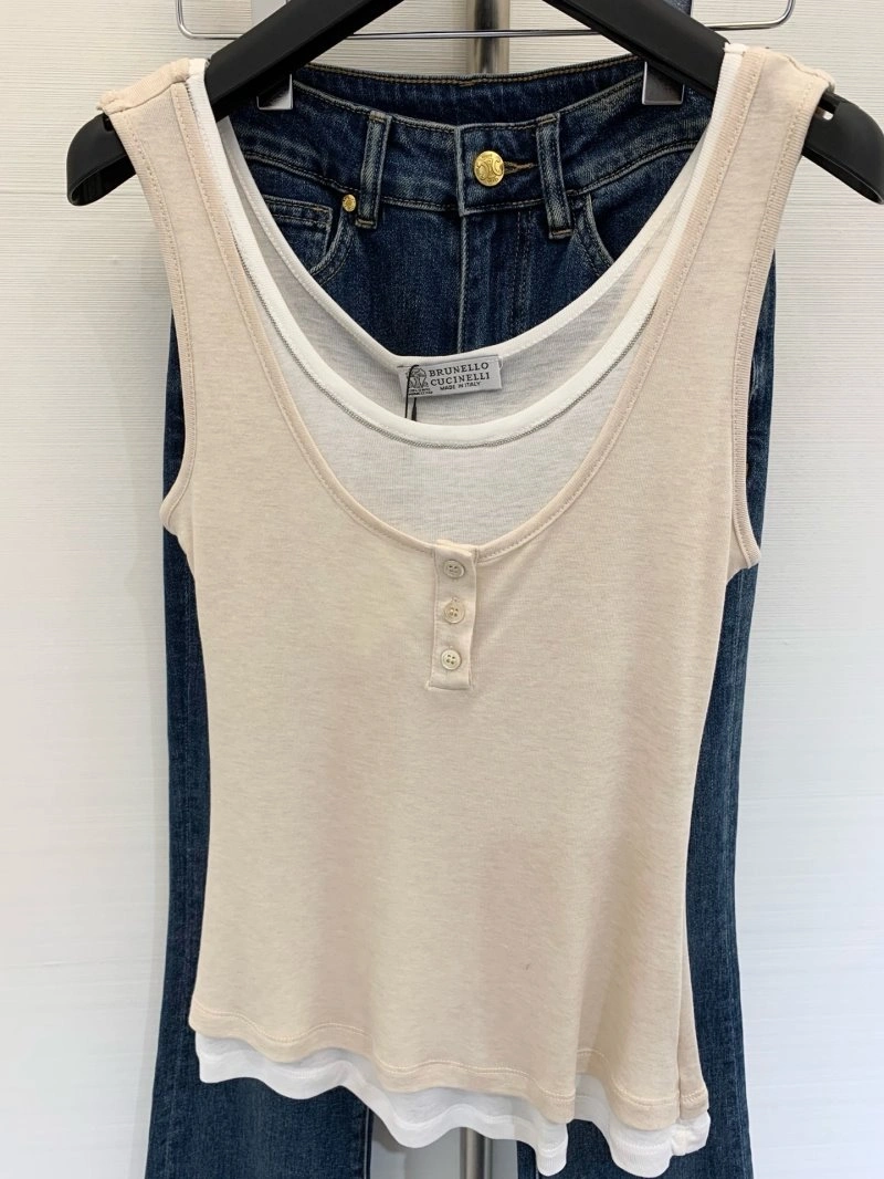 Brunello Cucinelli Vest SmoothTexture 154980