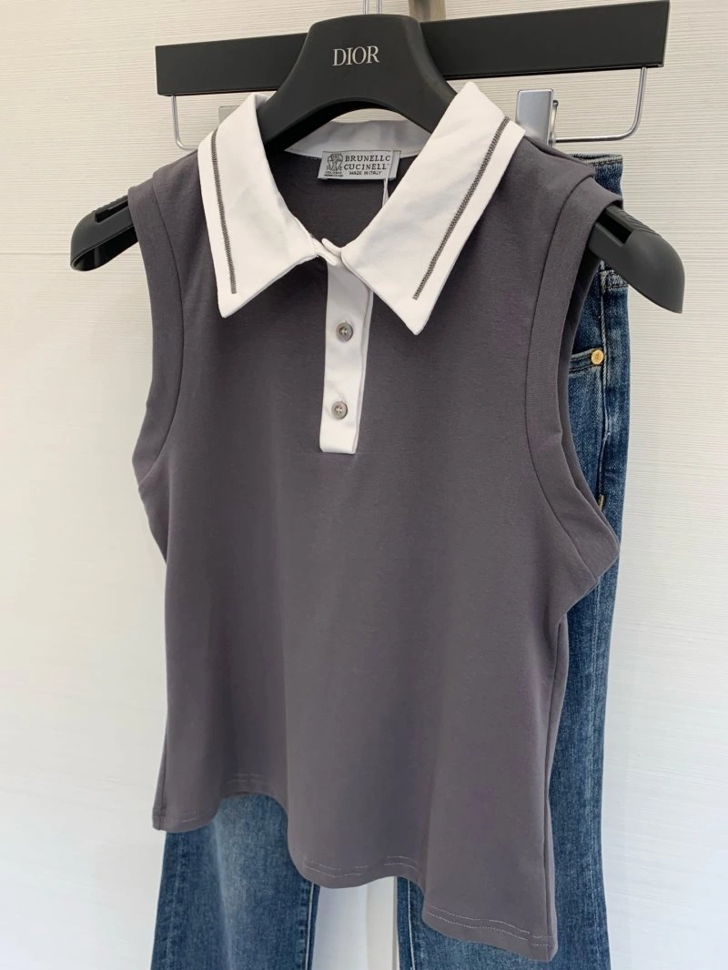 Brunello Cucinelli Vest Stretchable 155044