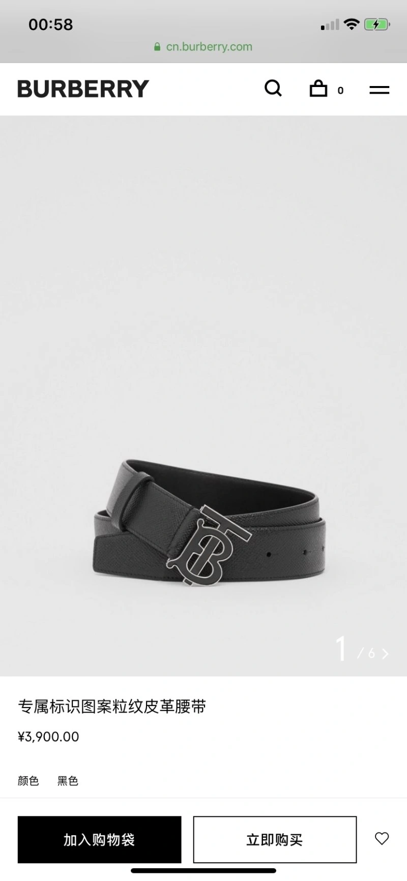 Burberry Belts Sporty 283173