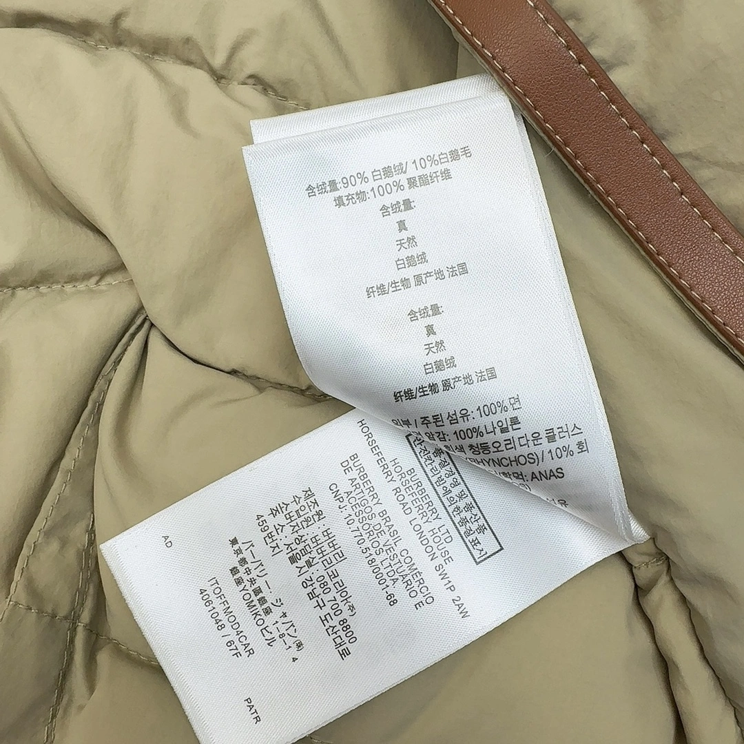 Burberry Down Jackets Unisex 106145