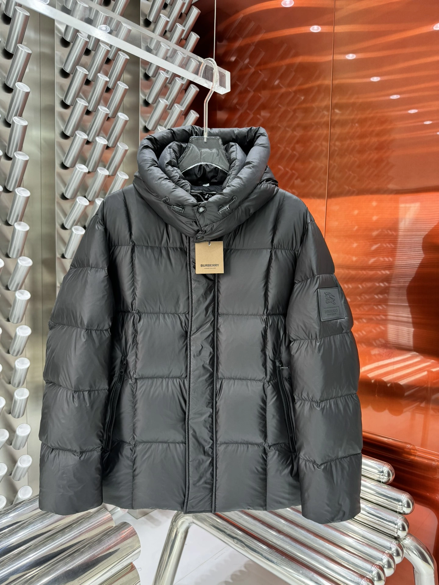 OdorResistant Burberry Down Jackets 106042