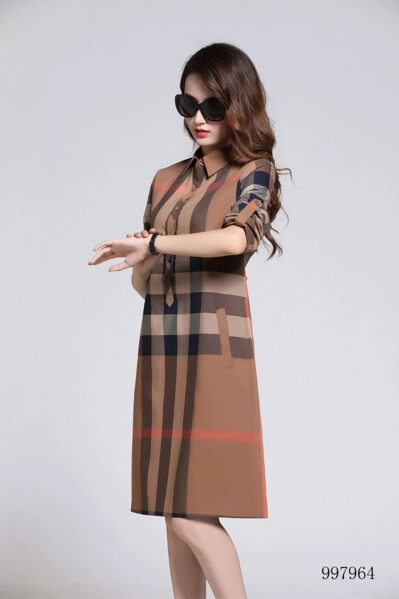Vibrant Burberry Dress 104936