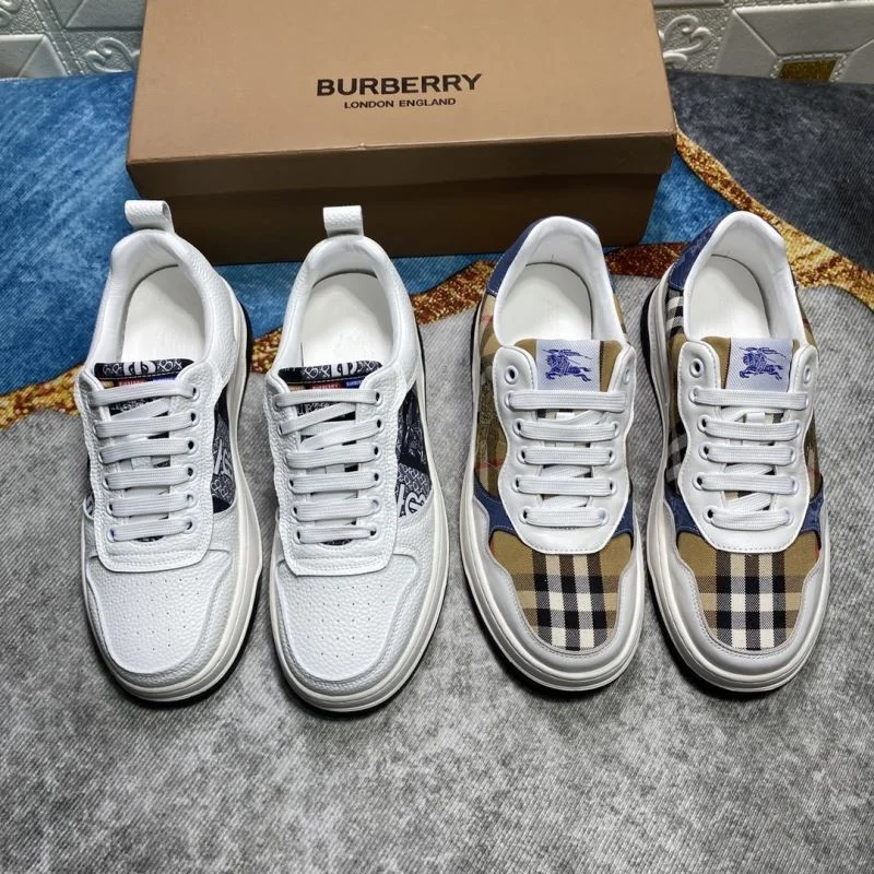 Chic Burberry Low Shoes 17066