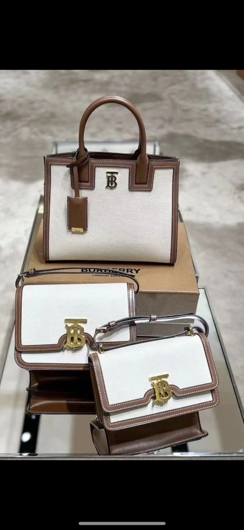 Burberry Satchel Bags Sleek 64586
