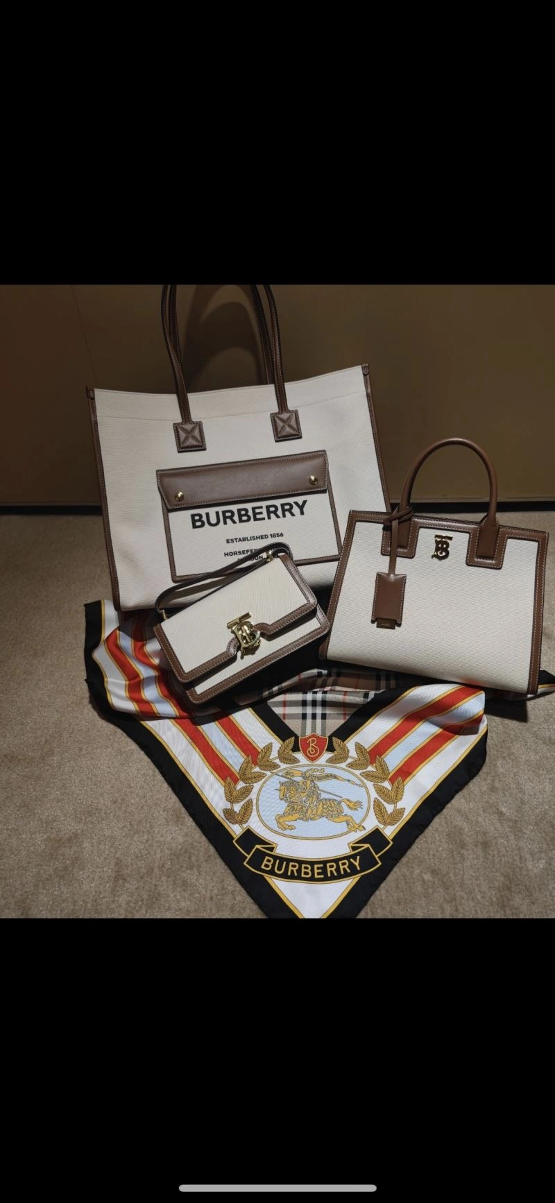 Burberry Satchel Bags Sleek 64586