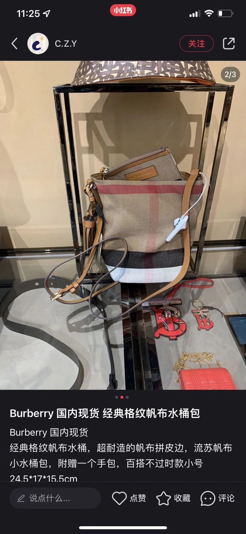 FashionForward Burberry Satchel Bags 64531