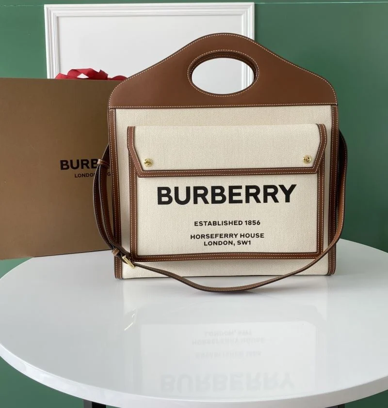 SmoothTexture Burberry Satchel Bags 37929