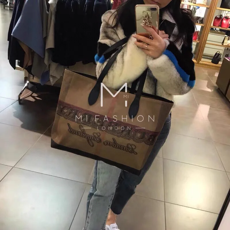 Vibrant Burberry Shopping Bags 37879