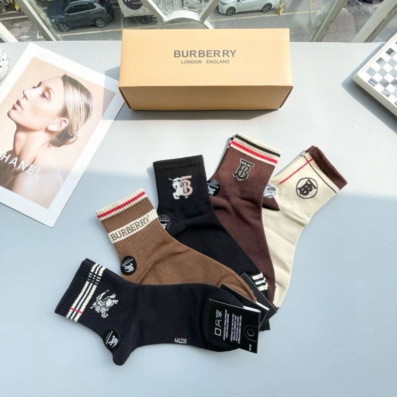 OdorResistant Burberry Socks 274039
