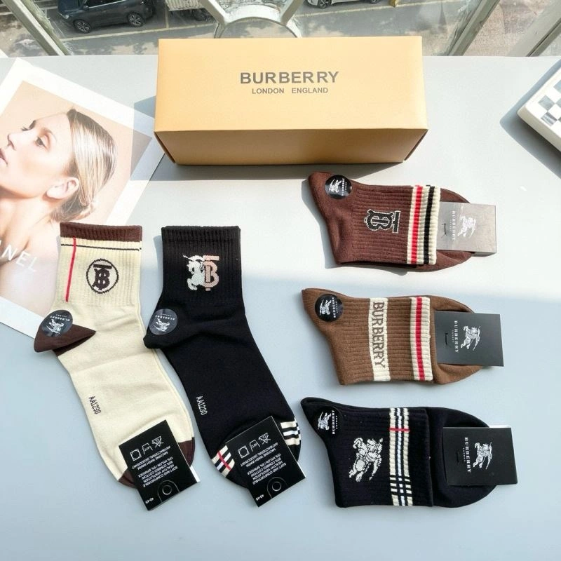 OdorResistant Burberry Socks 274039