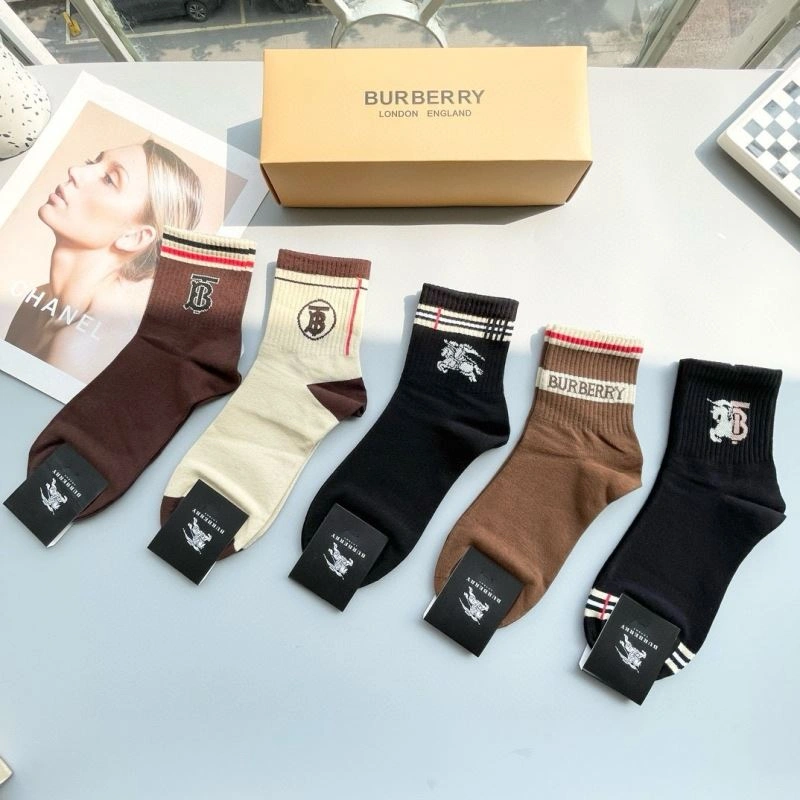 OdorResistant Burberry Socks 274039