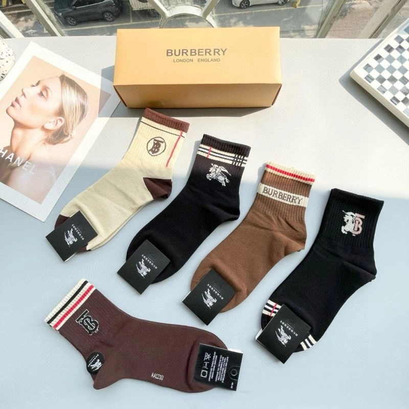 OdorResistant Burberry Socks 274039