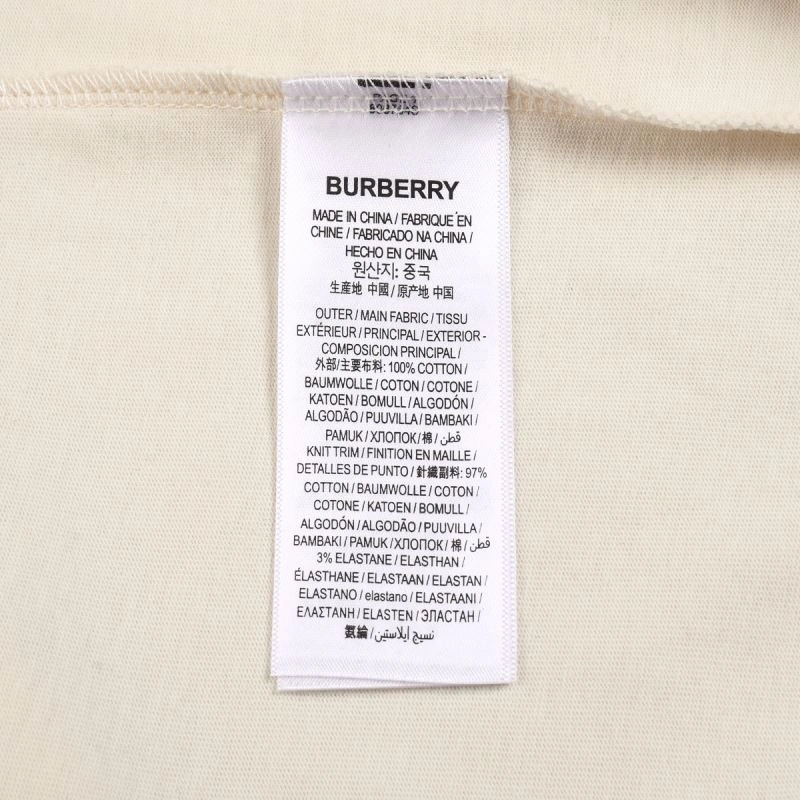 Burberry T-Shirts WaterResistant 103403