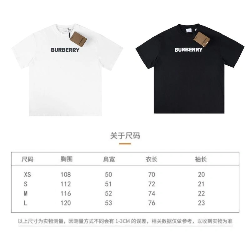 Burberry T-Shirts Breathable 102988