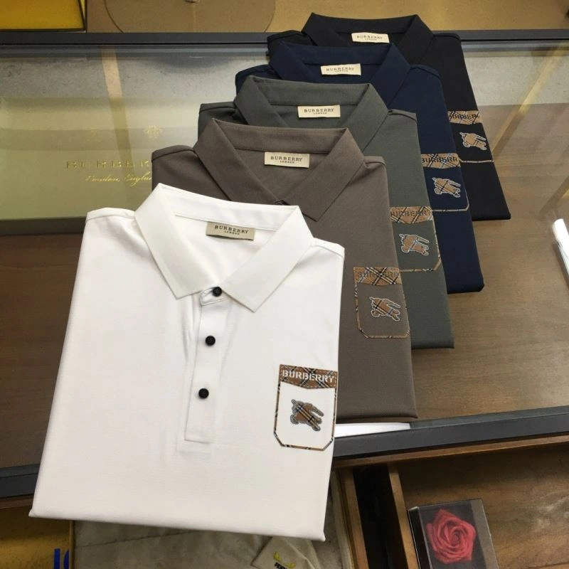 Burberry T-Shirts Stretchable 101350
