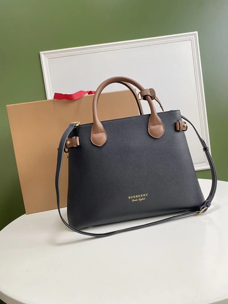 Flexible Burberry Top Handle Bags 37853
