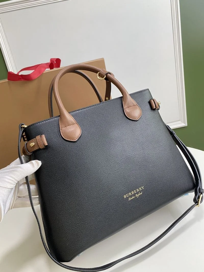 Flexible Burberry Top Handle Bags 37853