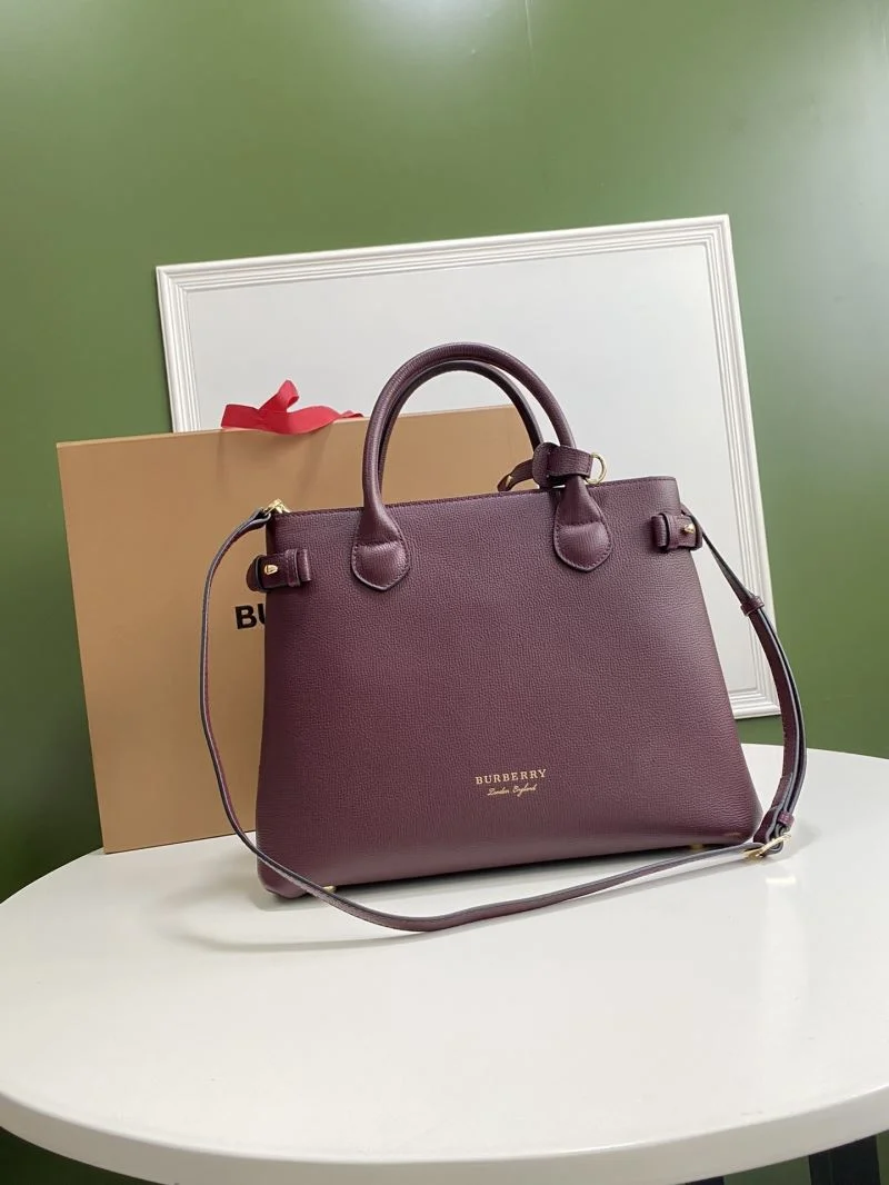 Burberry Top Handle Bags Sleek 37860