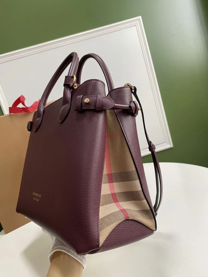 Burberry Top Handle Bags Sleek 37860
