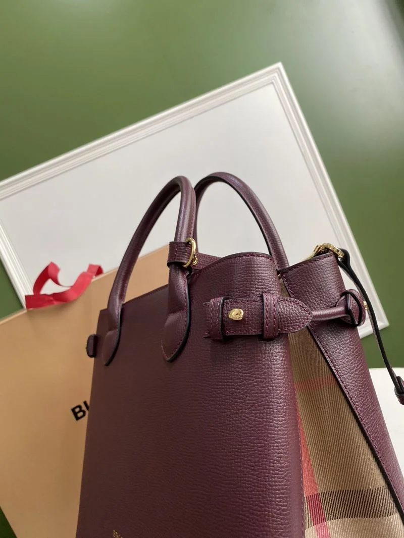 Burberry Top Handle Bags Sleek 37860