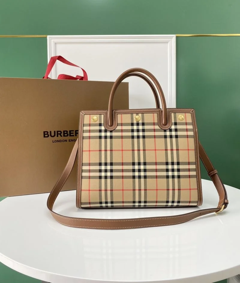 Burberry Top Handle Bags Attractive 37869