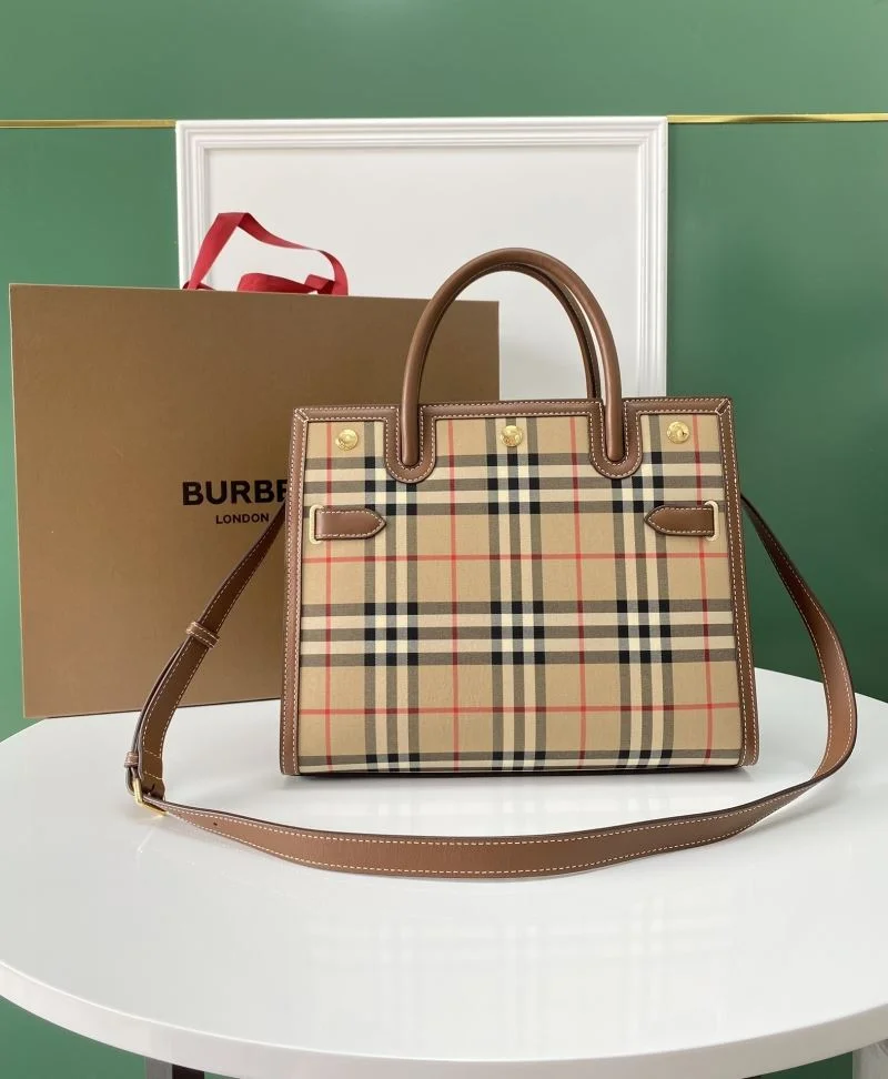 Burberry Top Handle Bags Attractive 37869