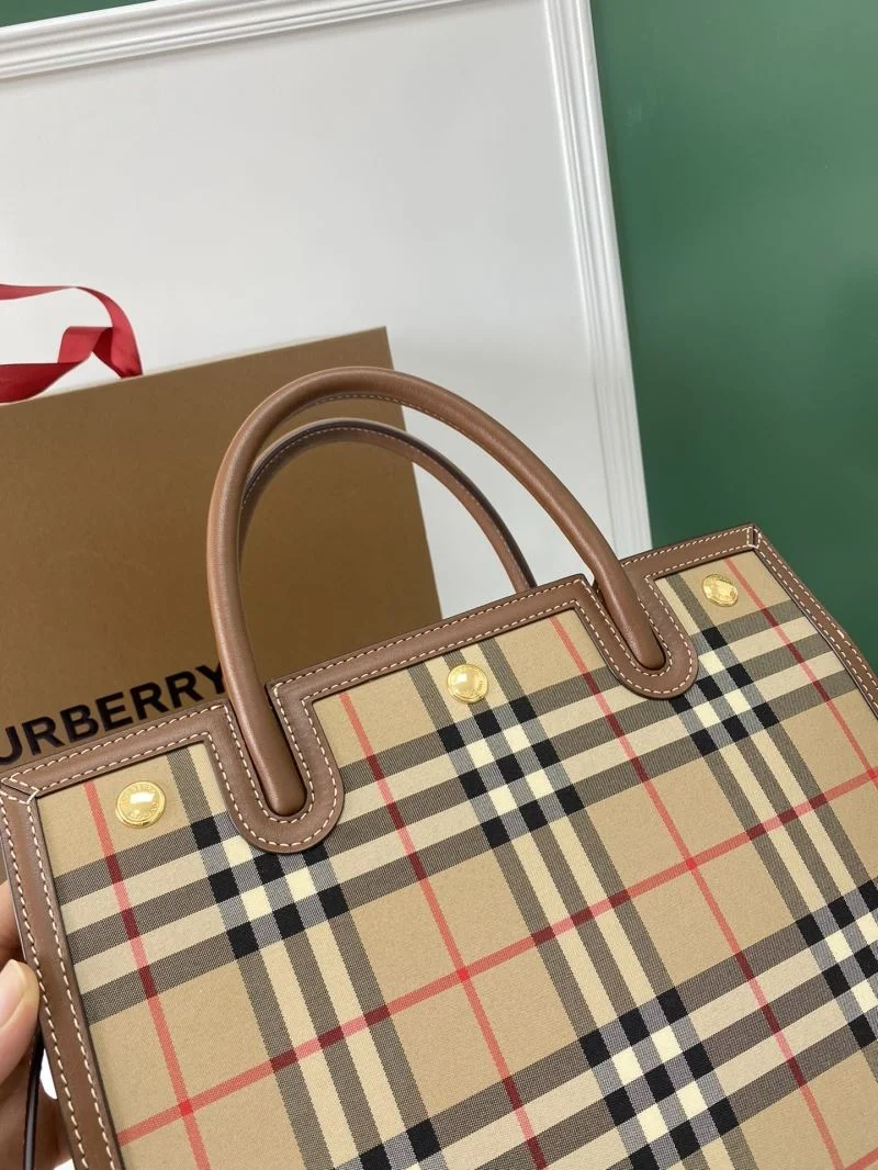 Burberry Top Handle Bags Attractive 37869