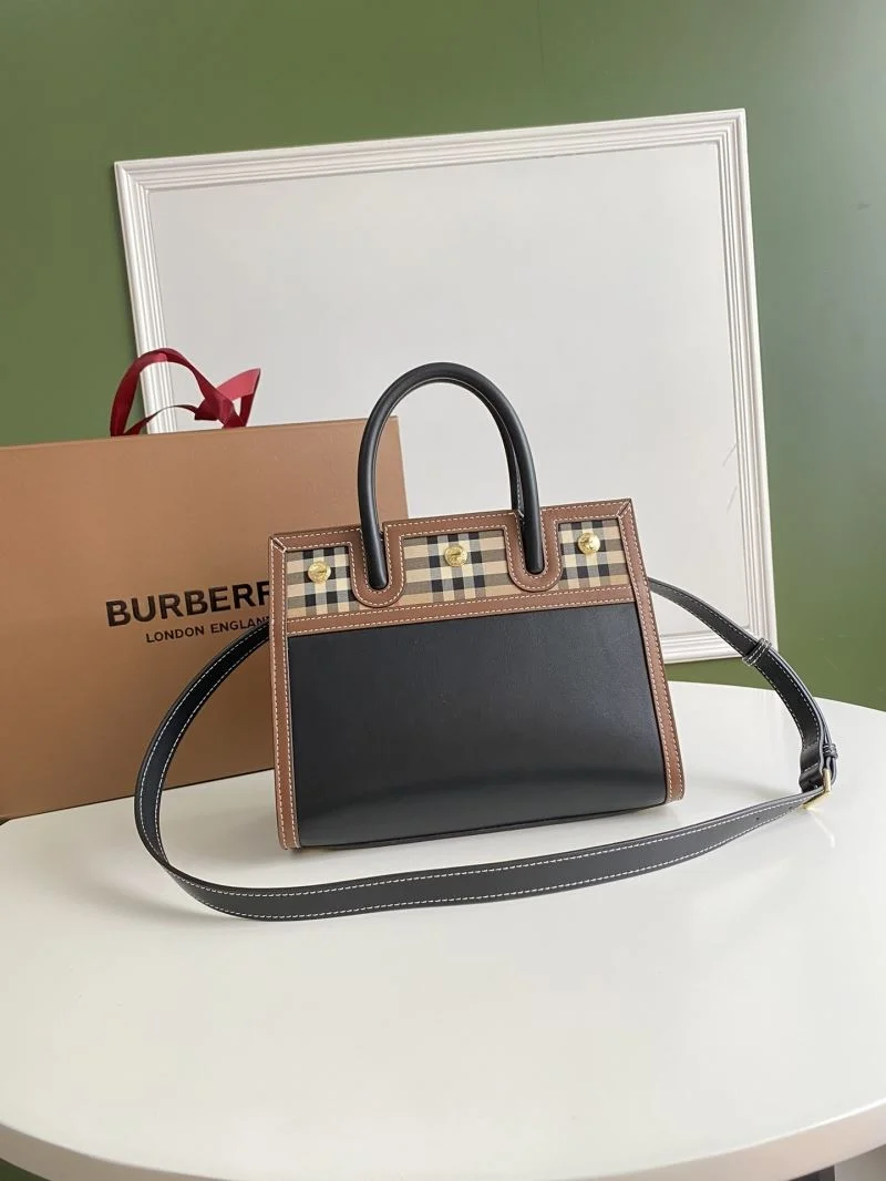Contemporary Burberry Top Handle Bags 37866