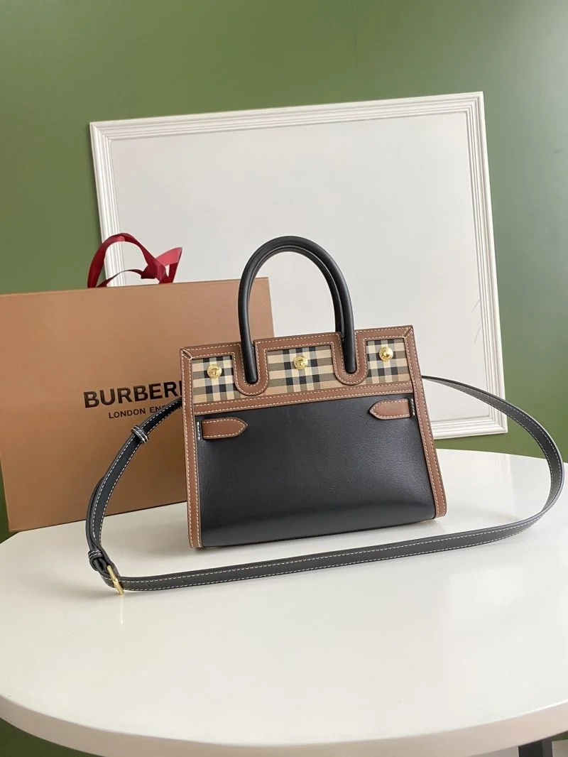 Contemporary Burberry Top Handle Bags 37866