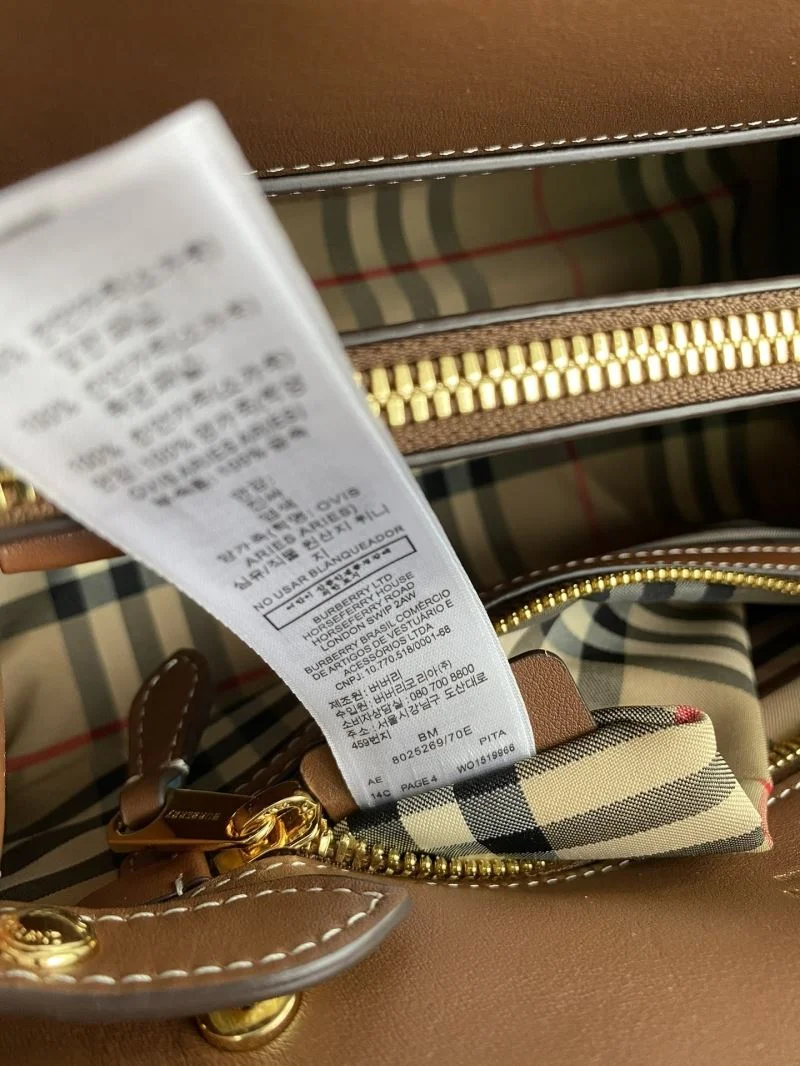 Contemporary Burberry Top Handle Bags 37866