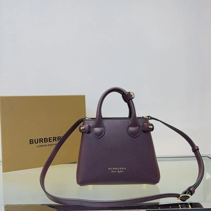 Functional Burberry Top Handle Bags 37818