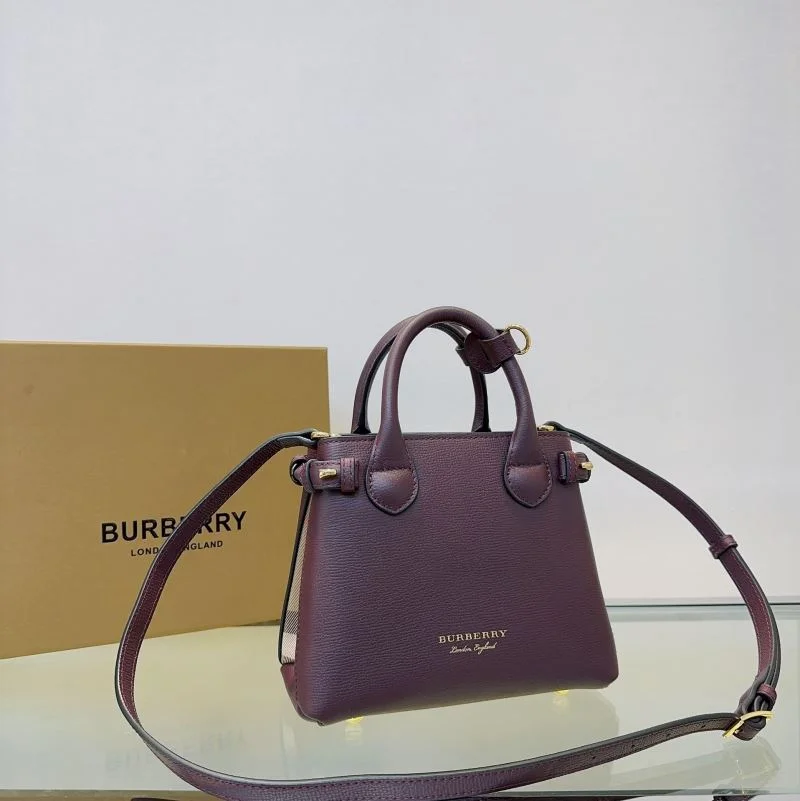 Functional Burberry Top Handle Bags 37818
