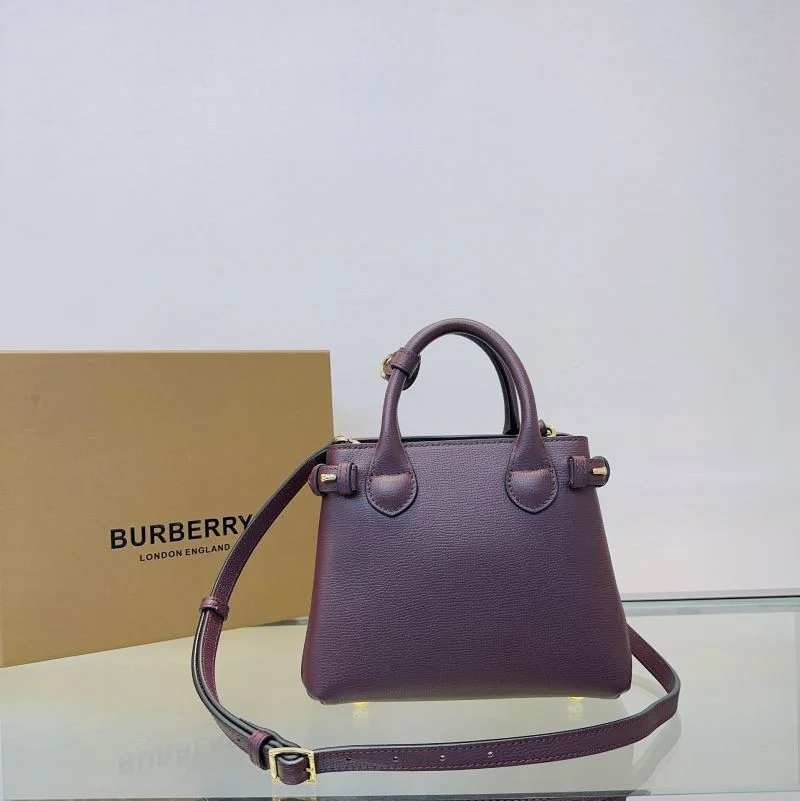 Functional Burberry Top Handle Bags 37818