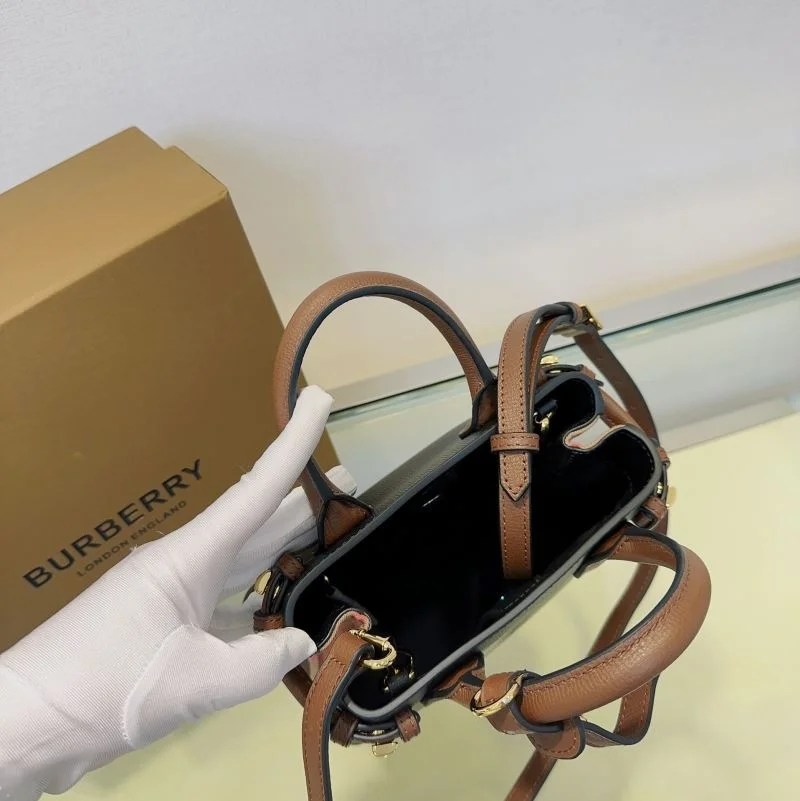Casual Burberry Top Handle Bags 37809