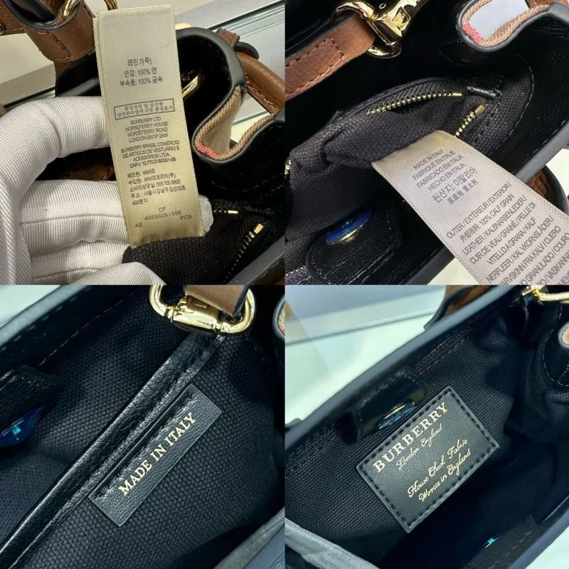 Casual Burberry Top Handle Bags 37809