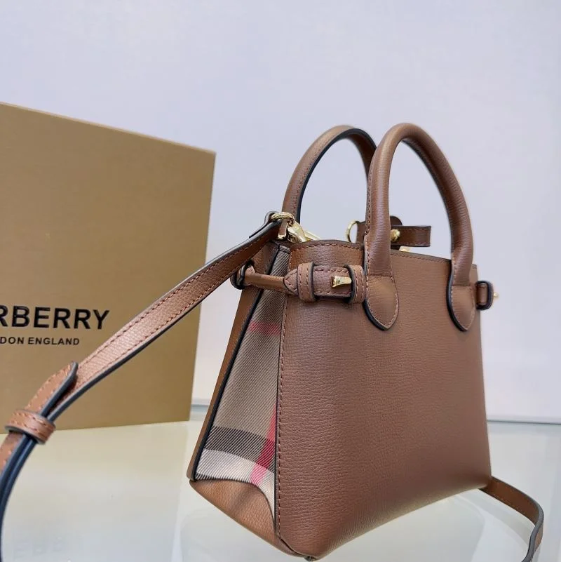 Burberry Top Handle Bags Durable 37815