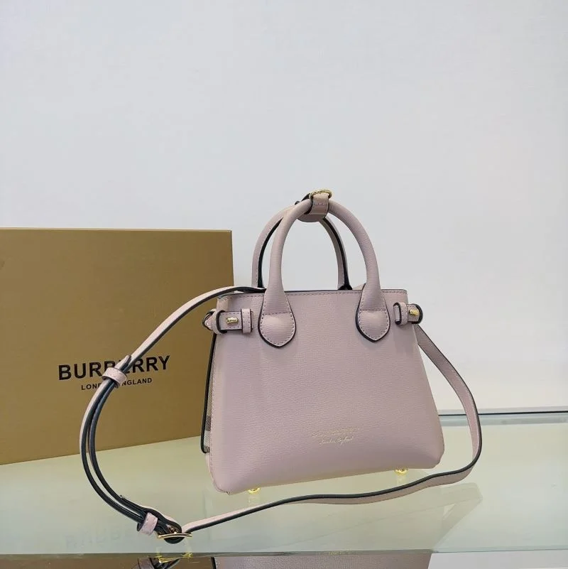 Breathable Burberry Top Handle Bags 37813