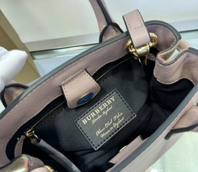 Breathable Burberry Top Handle Bags 37813