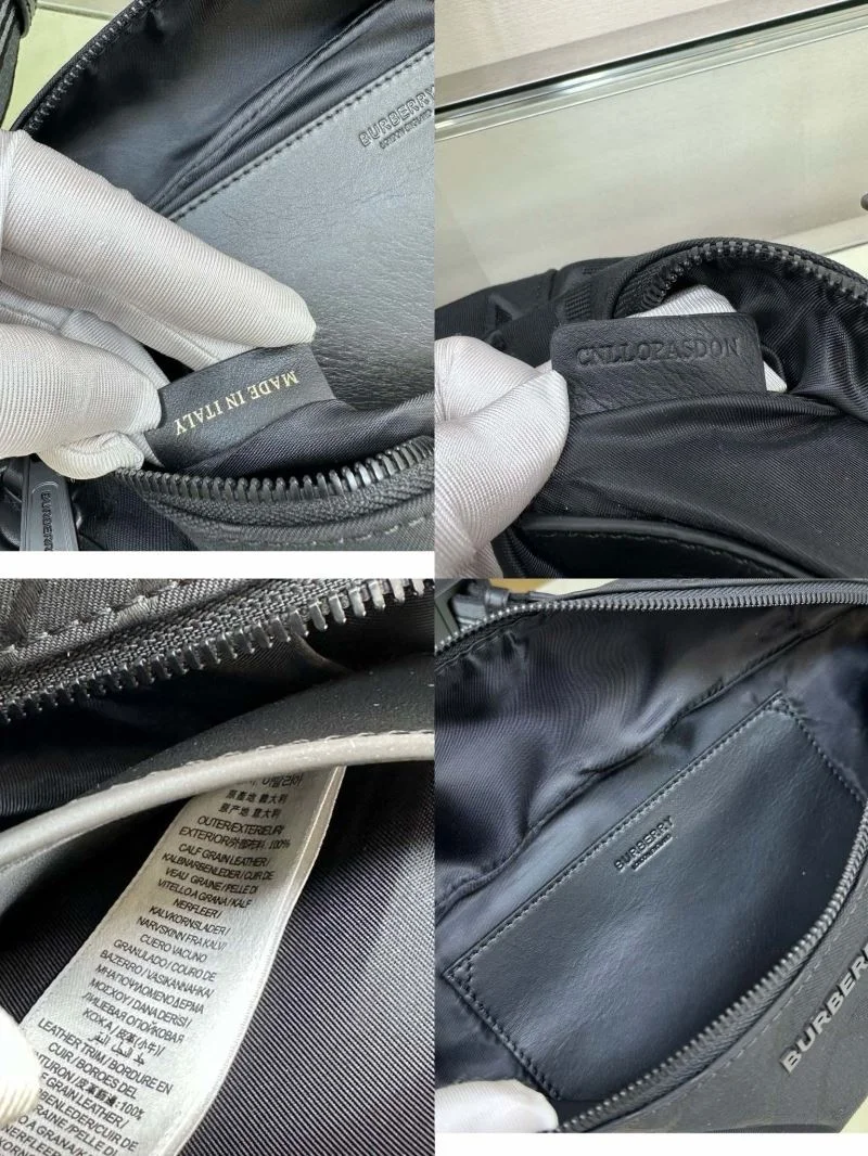 Burberry Waist Chest Packs WaterResistant 37805