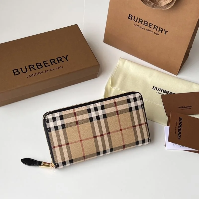 ZipUp Burberry Wallets Purse 51633