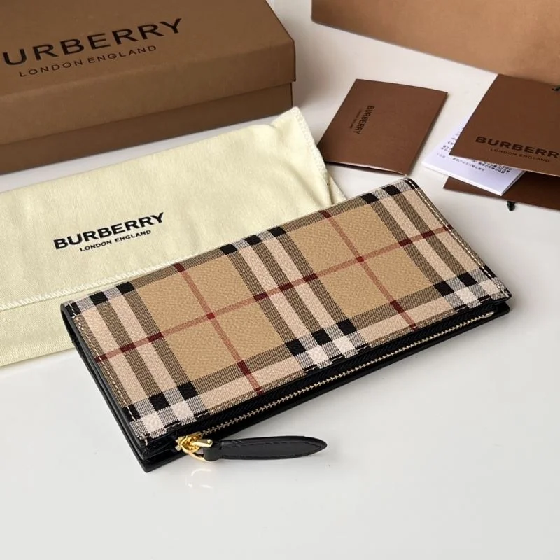 Stretchable Burberry Wallets Purse 51635