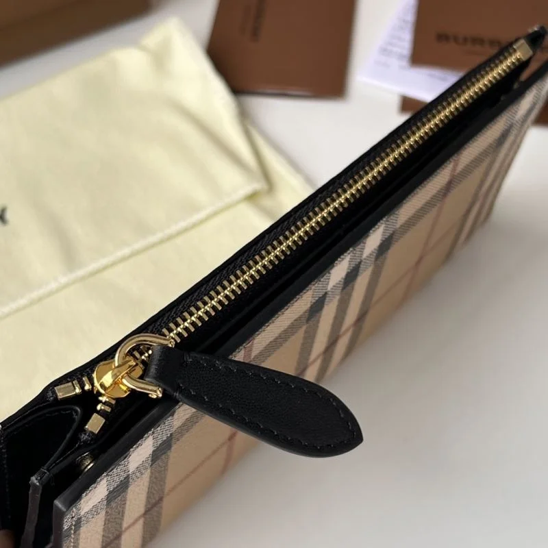 Stretchable Burberry Wallets Purse 51635