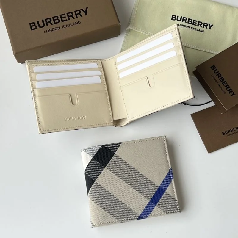Stretchable Burberry Wallets Purse 37819