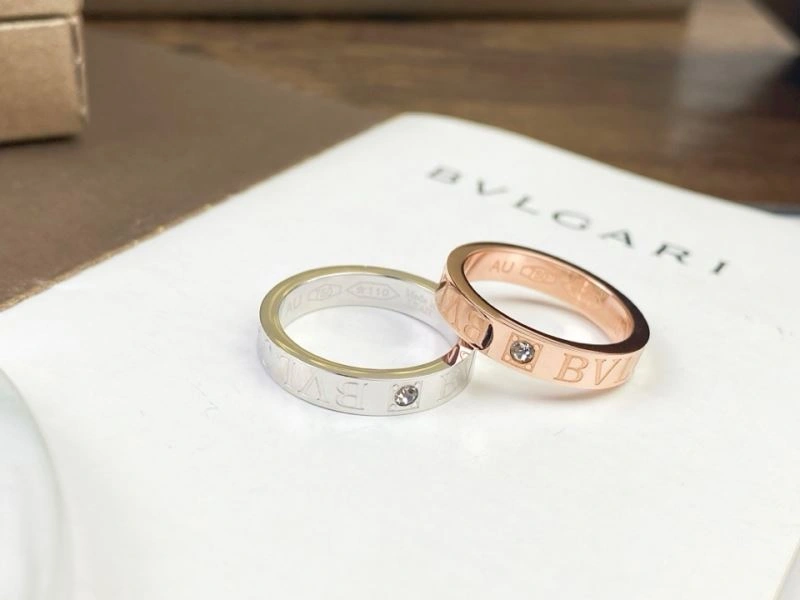 Minimalist Bvlgari Rings 216523