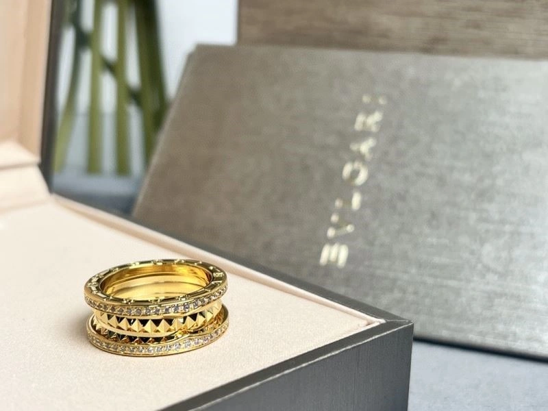 Minimalist Bvlgari Rings 216356